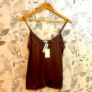 ✨Purple/Brown Silk Camisole✨